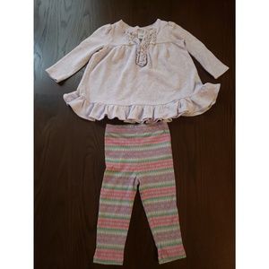 Ralph Lauren Baby Girl's Tunic & Legging Set